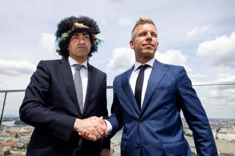 Újabb nemzetközi méltóság Magyar Péter ünnepségén Újabb nemzetközi méltóság Magyar Péter ünnepségén